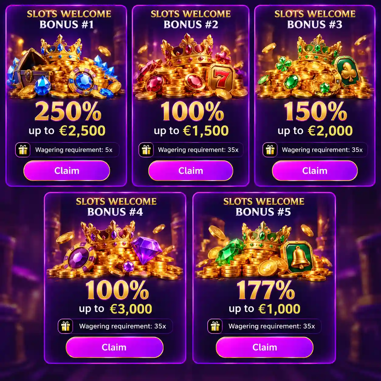 royaldogs casino slots welcome bonus